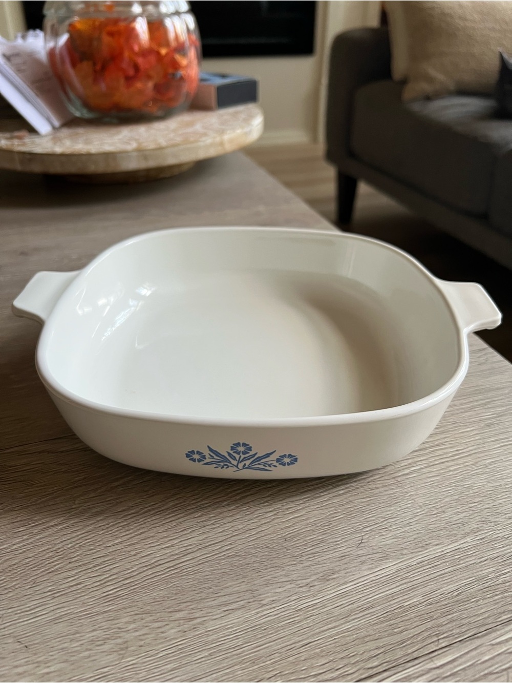 Corning Ware P-9-B 8” Casserole Dish in Cornflower Blue